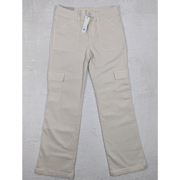 NWT Harper Heritage Cargo Bootcut Jeans Women's Size 29 Beige - Picture 4 of 12